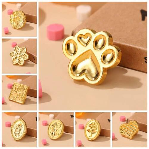 DIY Tool Rose Sealing Wax Seals Head European-style Snowflak