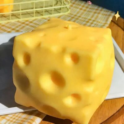2026 New Needoh Squishy Square Cheese Squeeze Toys Slow Rebo