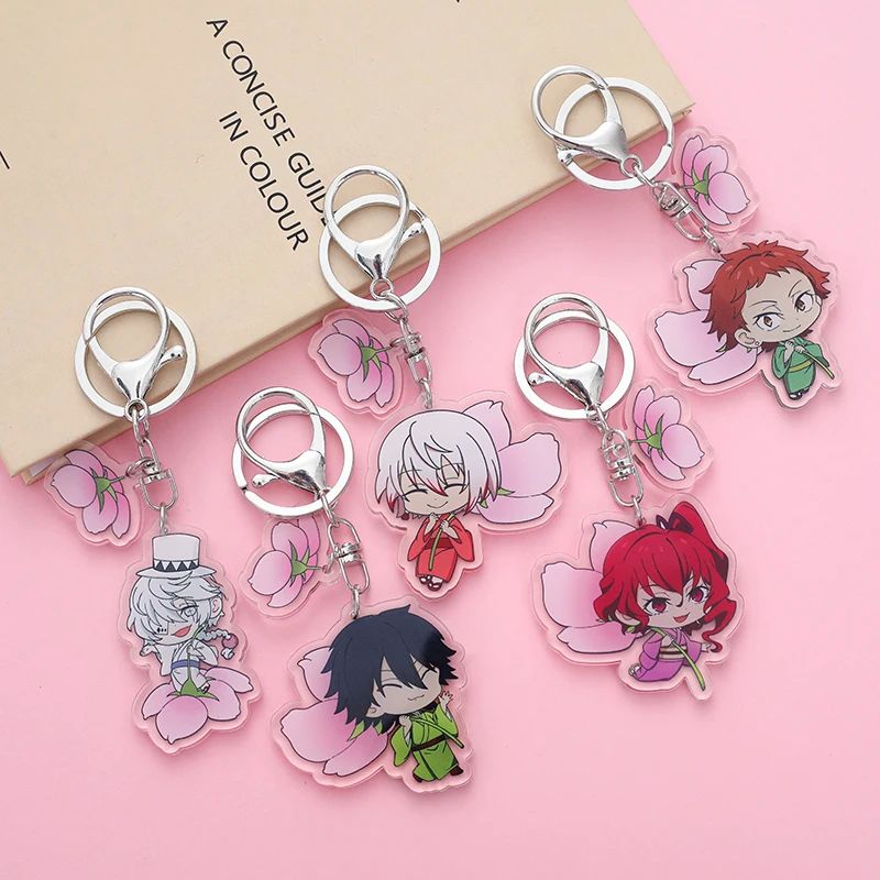 Bungou Stray Dogs Keychain Dazai Osamu Edogawa Ranpo Akutaga-封面