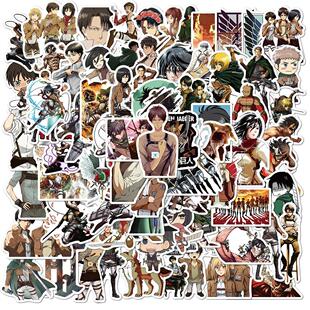 Attack Titan Anime Cartoon 100Pcs Sticker Set