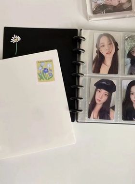 Kpop Photo Album New Multi-pockets Loose-leaf Binder 3 Inch