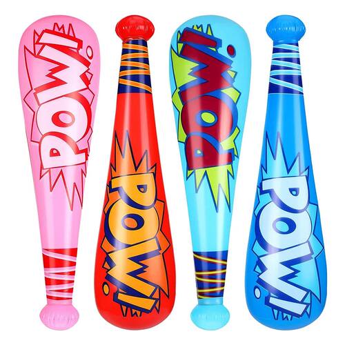 4pcs Colorful Paw Inflatable Baseball Toy Inflatable Suitabl