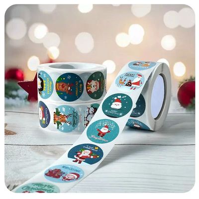 Christmas gift stickers decorative sealing sticker Merry Chr