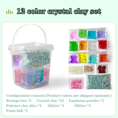 Crystal Transparent Clay, Creative,DIY, Create Your Favorite