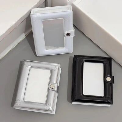 Photocard Holder Book, 3 Inch Mini Photo Card Binder kpop ph