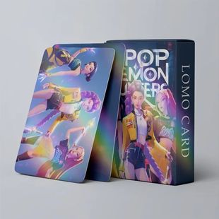 Kpop Demon Hunters Cards Anime Cartoon Saja Boys Toys Kids P