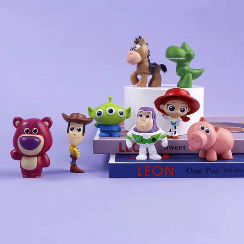 8pcs / Set Toy Story Action Figure Anime Cartoon Model Doll