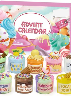 Christmas Countdown Calendar 24 Days Of Surprises with Color