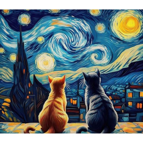 300/500/520/1000 Pieces Wooden Jigsaw Puzzle of Adult Cat St