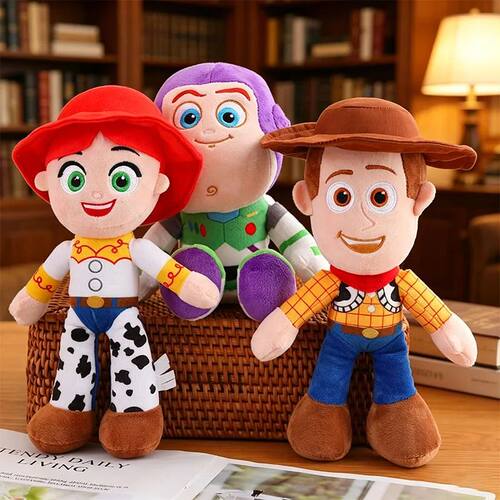 Cartoon Buzz Lightyear Plush Toy Soft Stuffed Animal kawaii