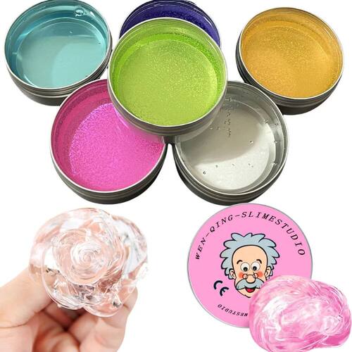 @New Stress Relief Toys Old Man Liquid Squishy Transparent C