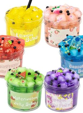 70/300ml Large Capacity Crunchy Slime Kit Premade Crystal Sl