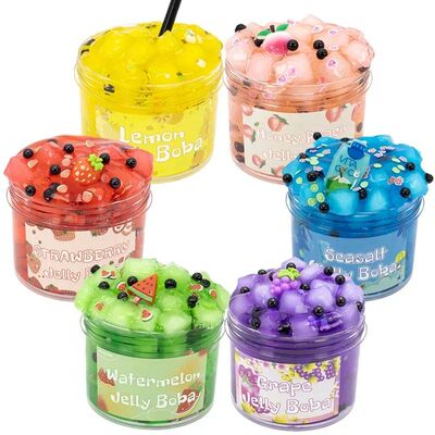 70/300ml Large Capacity Crunchy Slime Kit Premade Crystal Sl