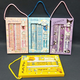 Sanrio Stationery Set Pencil Eraser Ruler Kawaii My Melody K