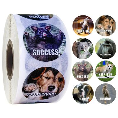 500Pcs Reward Stickers Motivational Stickers Roll for Kids f