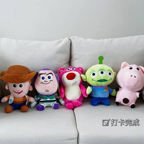 Toy Story 3 4 Woody Buzz Lightyear plush toy stuffed toy ani