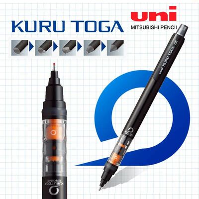Toga Mechanical Pencil M5-452 Drawing Pencil 0.5mm Low Cente