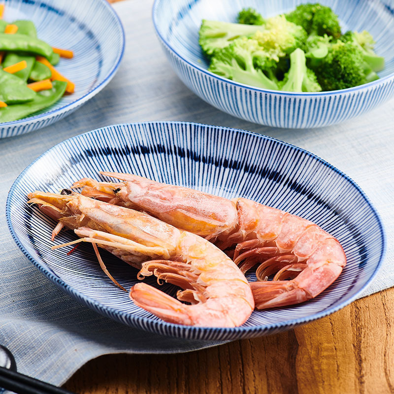 日本进口美浓烧十草陶瓷餐具