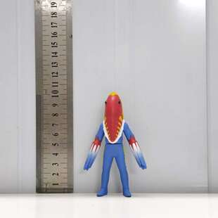 灵动创想11cm软胶美特隆星人怪兽奥特曼无包装