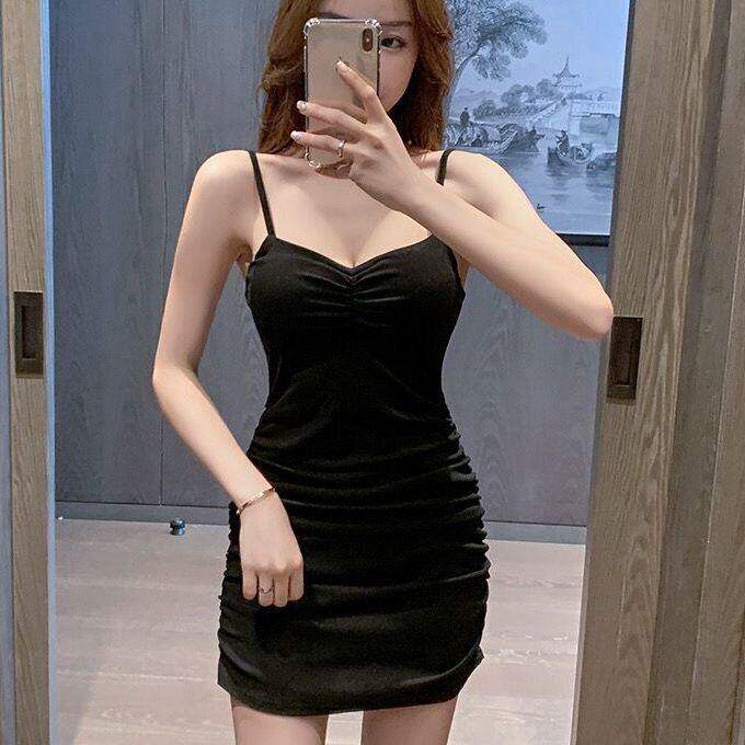 辣妹裙港风显瘦修身性感