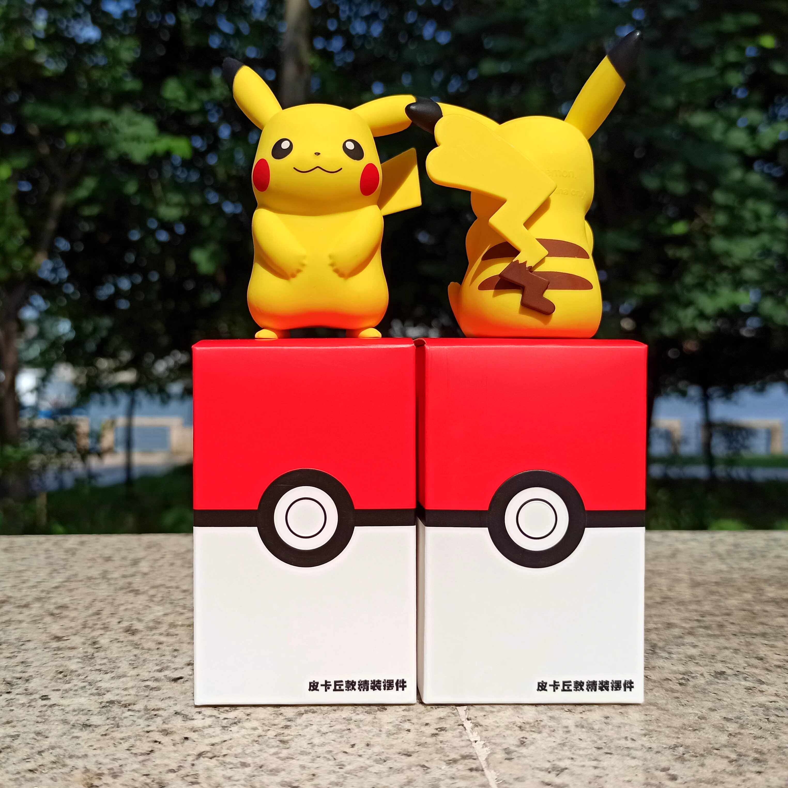 正版宠物小精灵宝可梦神奇宝贝皮卡丘摆件手办玩具公仔盲盒模型