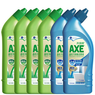 axe斧头牌洁厕液500g瓶清香型卫生间洁厕灵马桶除垢除菌家庭装