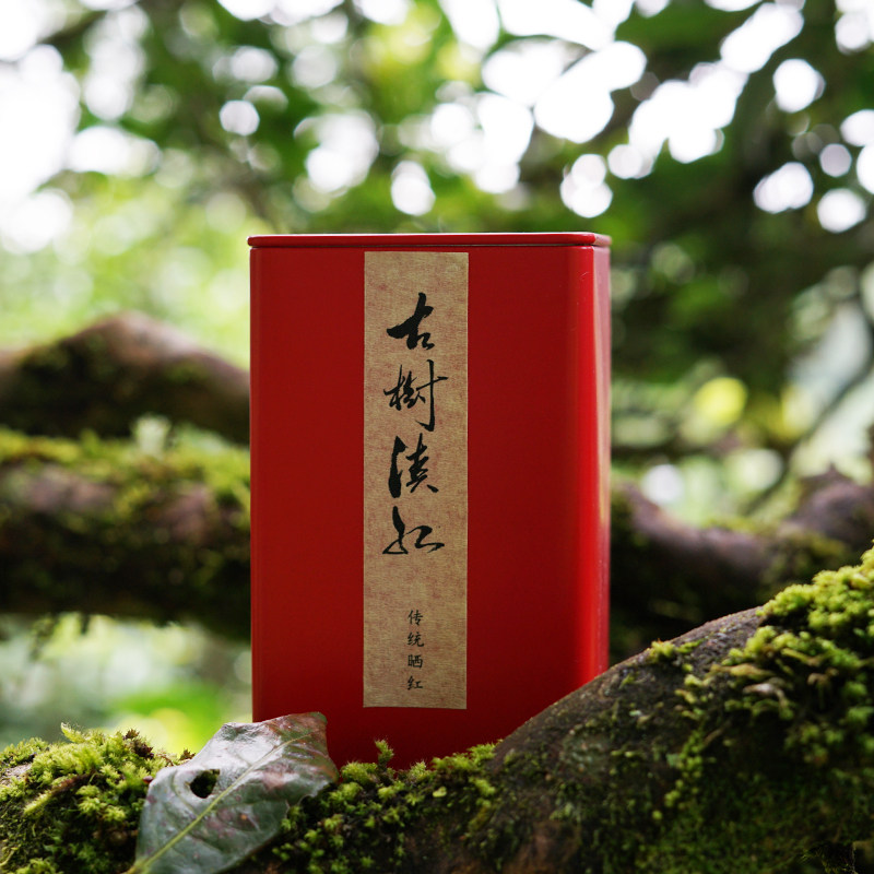 云南滇红散装礼盒装森林红茶自然光晒干蜜香十足可存放100克