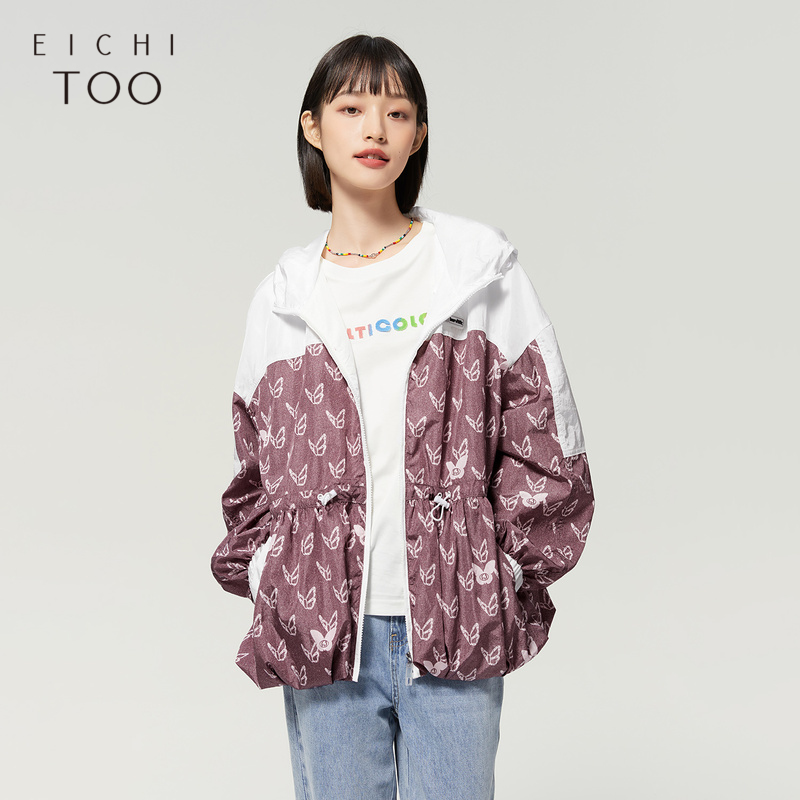 爱居兔22秋季新品女装休闲外套