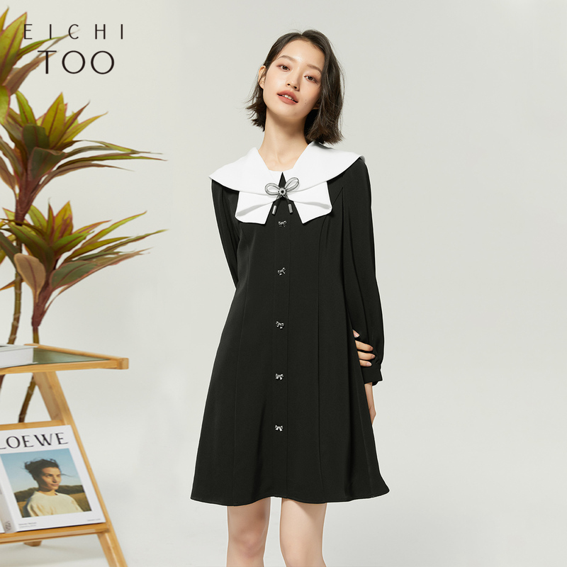 爱居兔2022秋季新品女装设计感