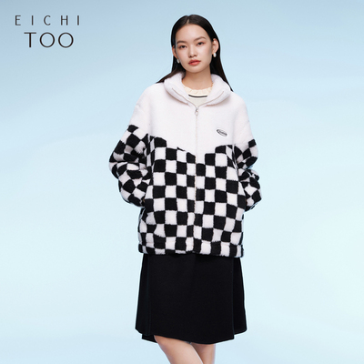 爱居兔外套羊羔绒经典