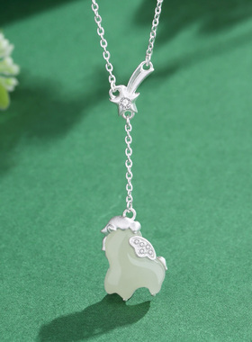 vana小马项链纯银女2026新款马年