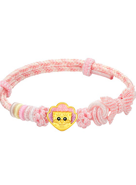 vana足金海绵宝宝贝壳串珠