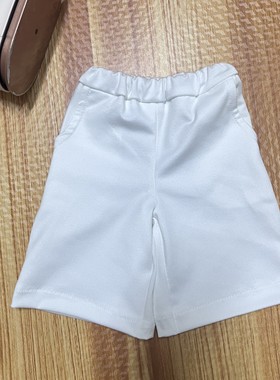 BJD75叔娃衣白色短裤 白色阔腿长裤id75 uf75 yc77 dk75壮瘦通穿
