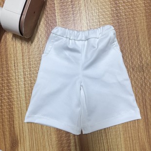 BJD75叔娃衣白色短裤 白色阔腿长裤id75 uf75 yc77 dk75壮瘦通穿