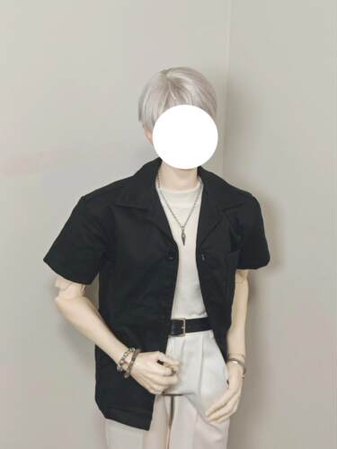 BJD75叔77叔娃衣BJD短袖衬衫多色可选 uf75 yc77 am77 dk75 壮叔