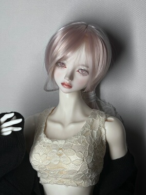 BJD75叔蕾丝背心id75 xc77 uf75 dk75普叔壮叔通穿 2d63大女娃衣