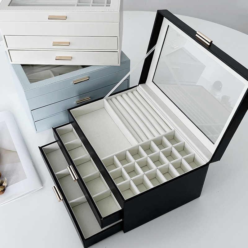 首饰盒收纳盒大容量高级感