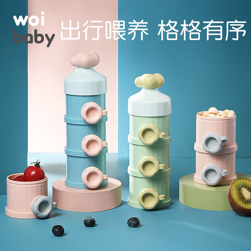嬰兒奶粉盒外出分格大容量密封多層便攜盒迷妳奶粉分裝儲存米粉格在類目 尿片/洗護/餵哺/推車牀, 水杯/餐具/研磨/附件, 奶粉儲存盒/奶粉盒中 - 來自Buy2taobao.com提供專業的淘寶代購服務