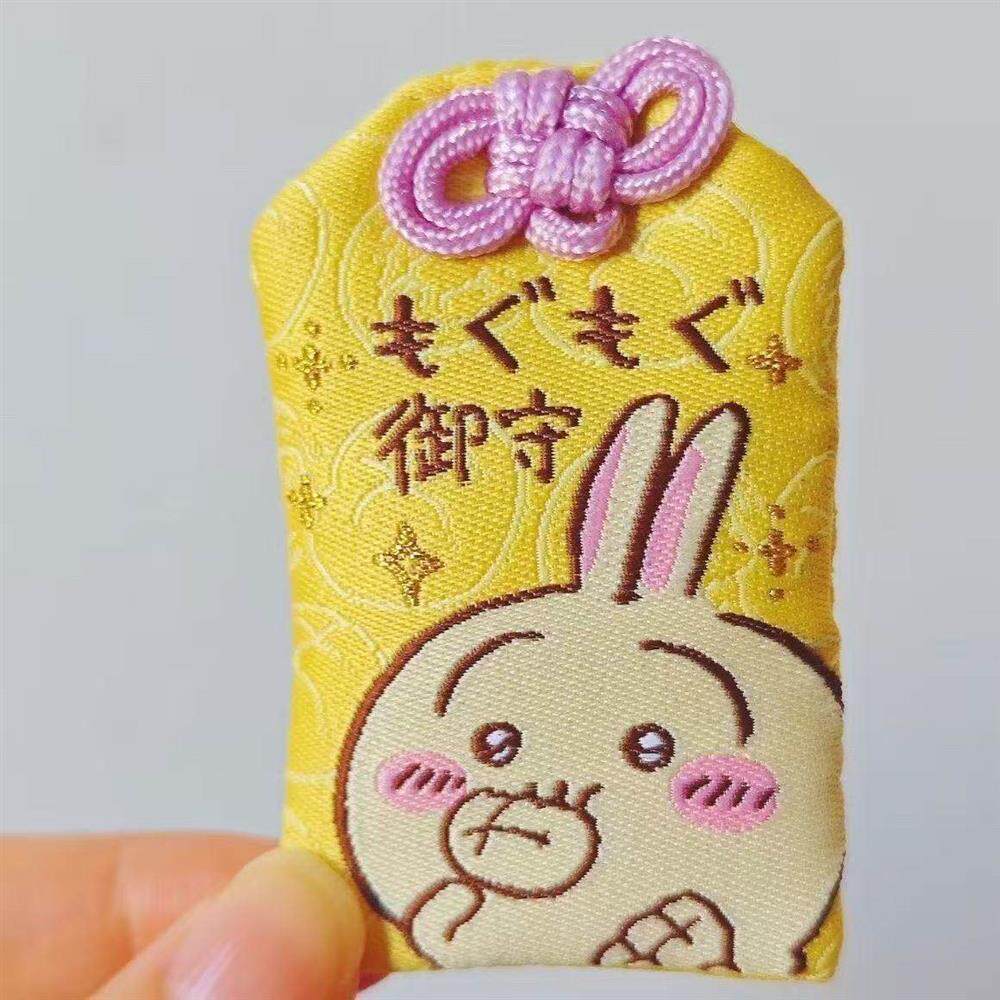 新款现货！乌萨奇御守成品卡通刺绣平安福挂件送闺蜜送朋友礼物