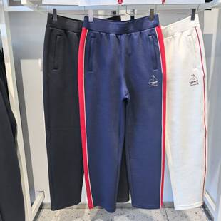 乐卡克法国公鸡26年春款新运动休闲女款针织直筒裤子L261WCNTPT02