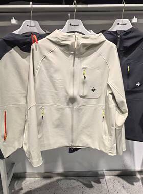 乐卡克法国公鸡25年秋冬男女款户外休闲梭织连帽外套L254UCNCJK02