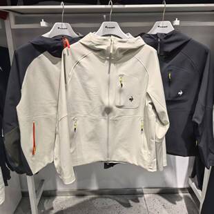 乐卡克法国公鸡25年秋冬男女款 户外休闲梭织连帽外套L254UCNCJK02
