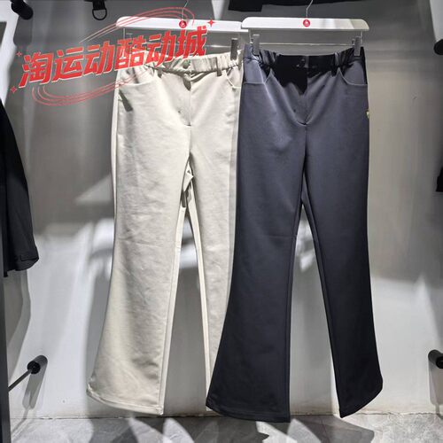 乐卡克法国公鸡 26年秋新款女裤休闲运动梭织长裤L264WCNDPT01