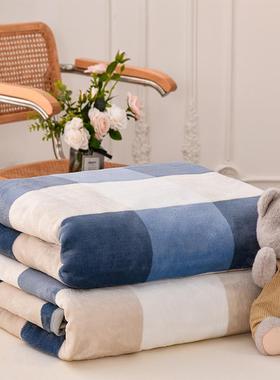 冬季牛奶绒床单单件加绒加厚珊瑚绒双面绒法兰绒毛毯宿舍被单毯子