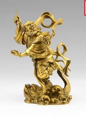 全铜书房家居客厅装饰品魁星点斗