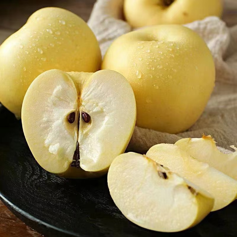 每天水果优选 甘肃天水黄元帅苹果 口感偏面金冠苹果当季新鲜整箱
