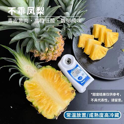 【猎人农场】广东徐闻不乖凤梨 新品种酸甜适口 当季新鲜整箱包邮