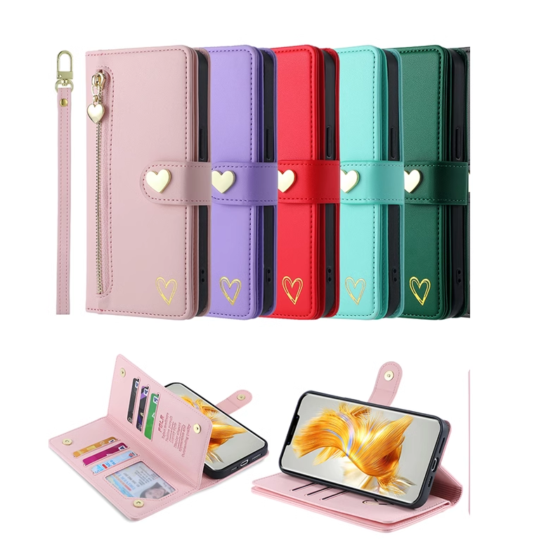 适用摩托罗拉G84手机壳新女款G power时尚g Stylus翻盖皮套edge x30/x40全包防摔s30零钱卡包G14保护套5G2024