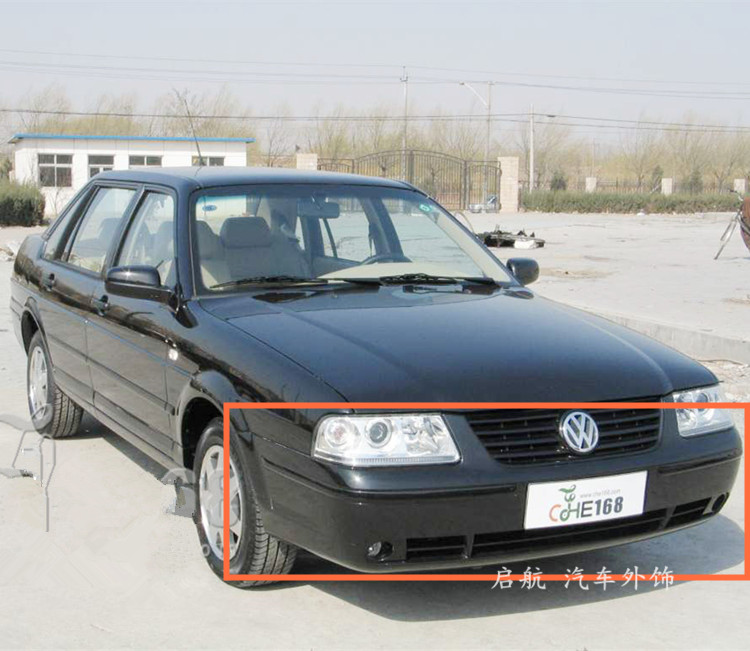 大众款后包围前保险杠