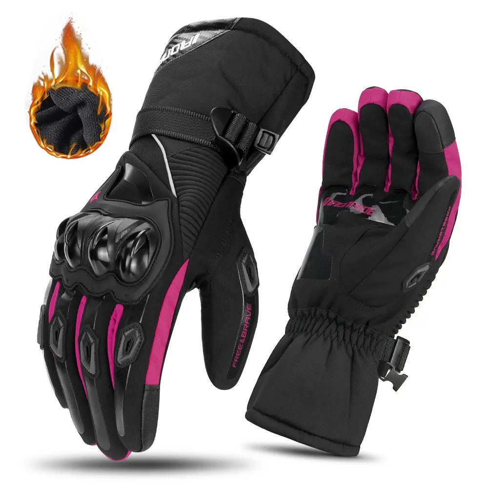 Winter Motorcycle Gloves Windproof Waterproof Guantes Moto M